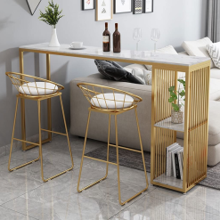 Marble Top Island Set (White)