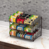 Stackable Can Rack Organizer (Brown)