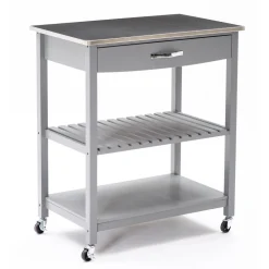 Forwarded Kitchen Cart (Grey)