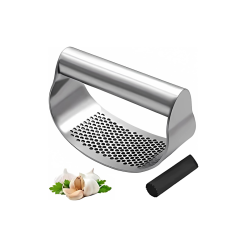 Stainless Steel Garlic Press